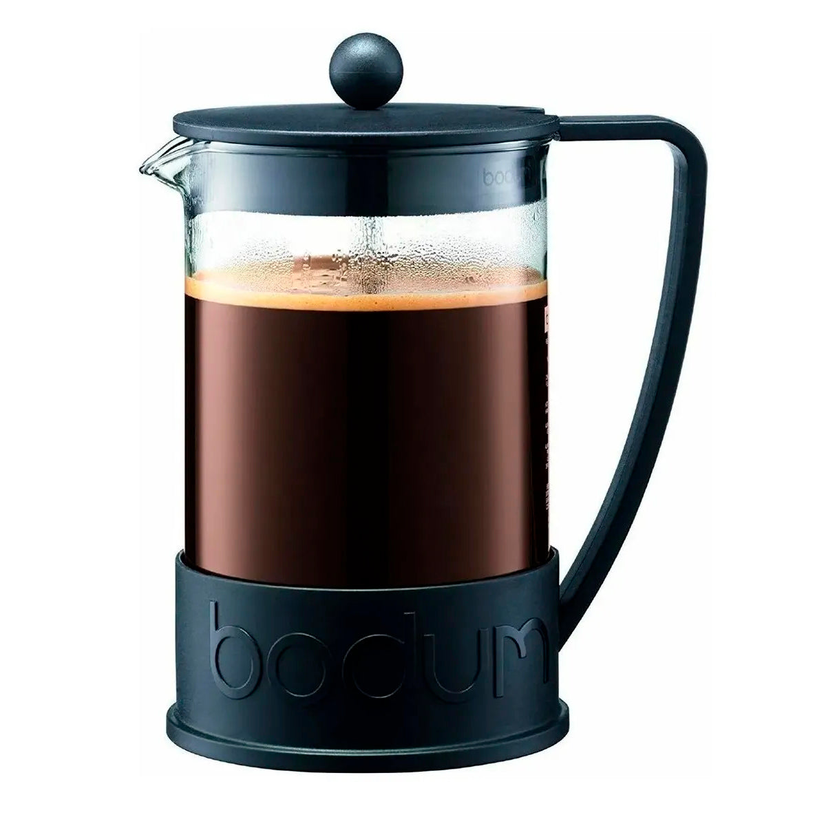 Cafetera Bodum Brazil 12 Pocillos Negra Irrompible
