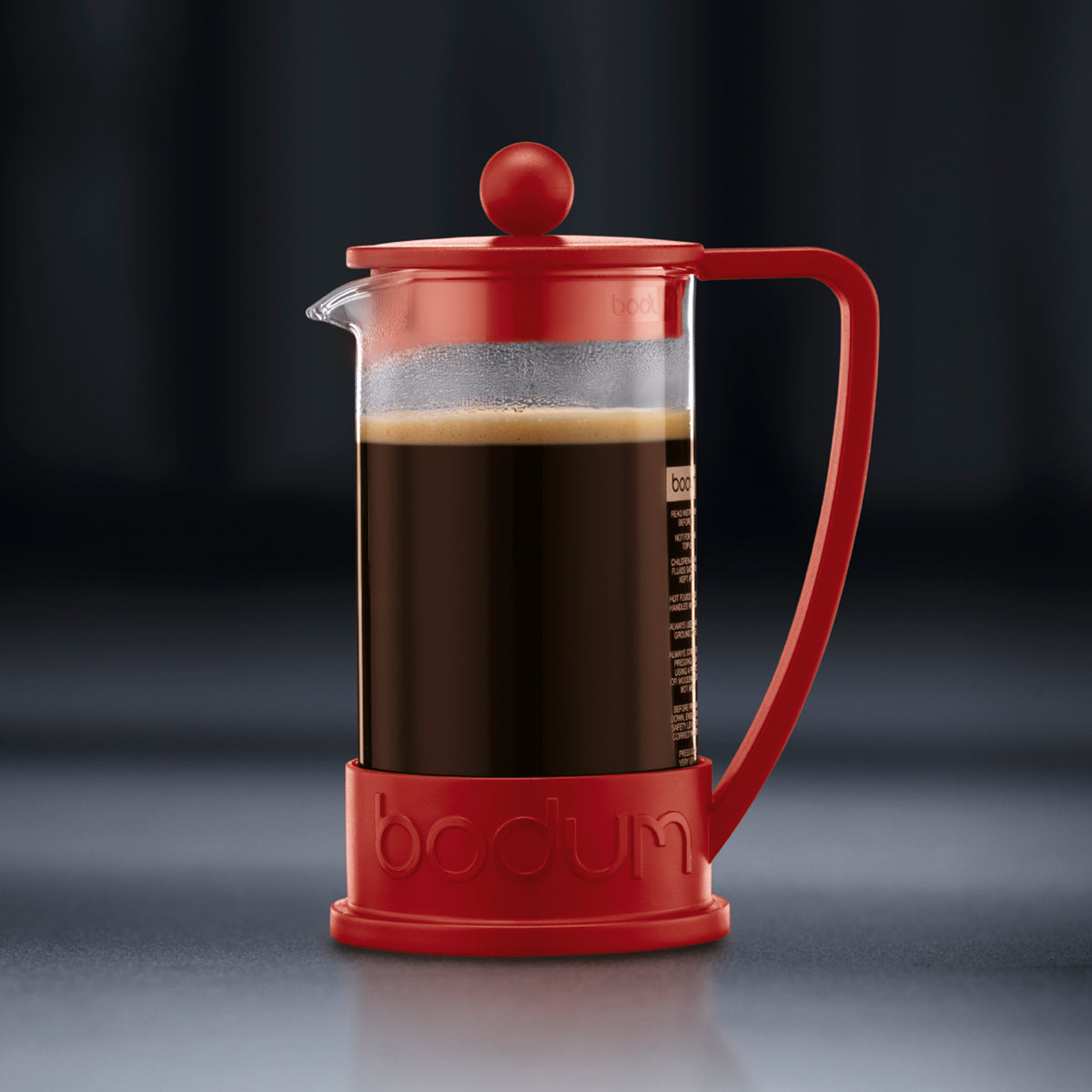 Cafetera Bodum Brazil Pocillos Roja - Main Image